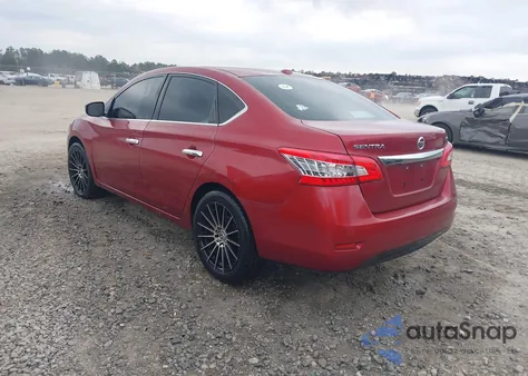 2015 Nissan Sentra Fe+ S/S/Sl/Sr/Sv z USA, uszkodzony, nr VIN 3N1AB7AP4FL664223